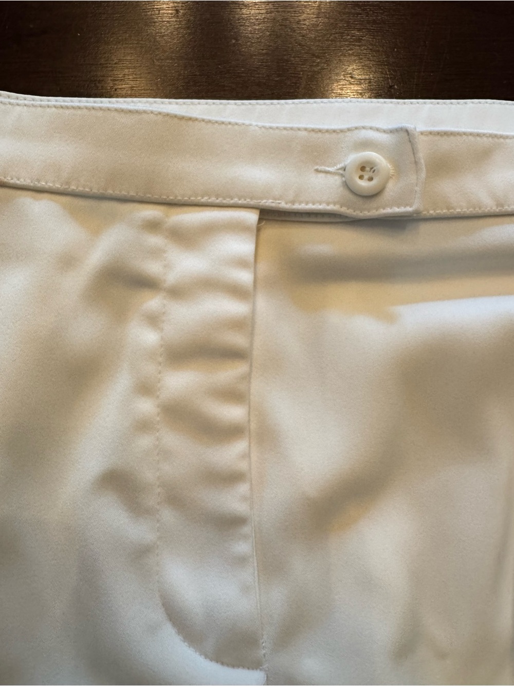 Coldwater Creek Cream Wide-Leg Trousers - Picture 3 of 7